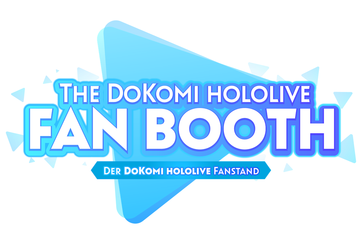 DoKomi hololive Fan Booth Logo Large